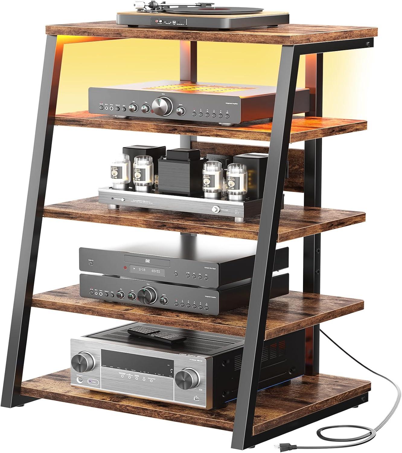 Armocity Media Showdown: Power Strips, LED Lights, Adjustable Shelves - Tested for Modern Living