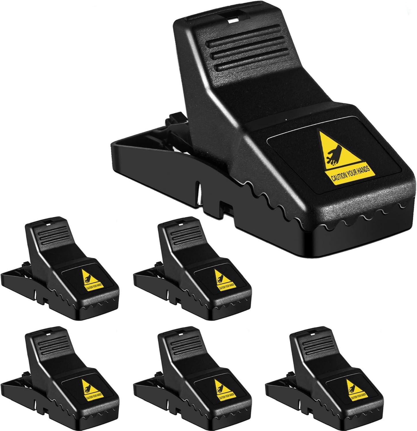 Feeke Mouse Traps vs. House Traps: Surprising Sanitary Quick Setup (M01-6Pack)