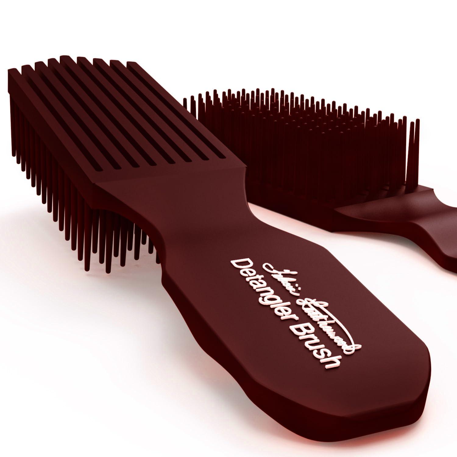 Versus: Felicia Leatherwood Detangler Brush's 3-Sided Flex for Curly Hair