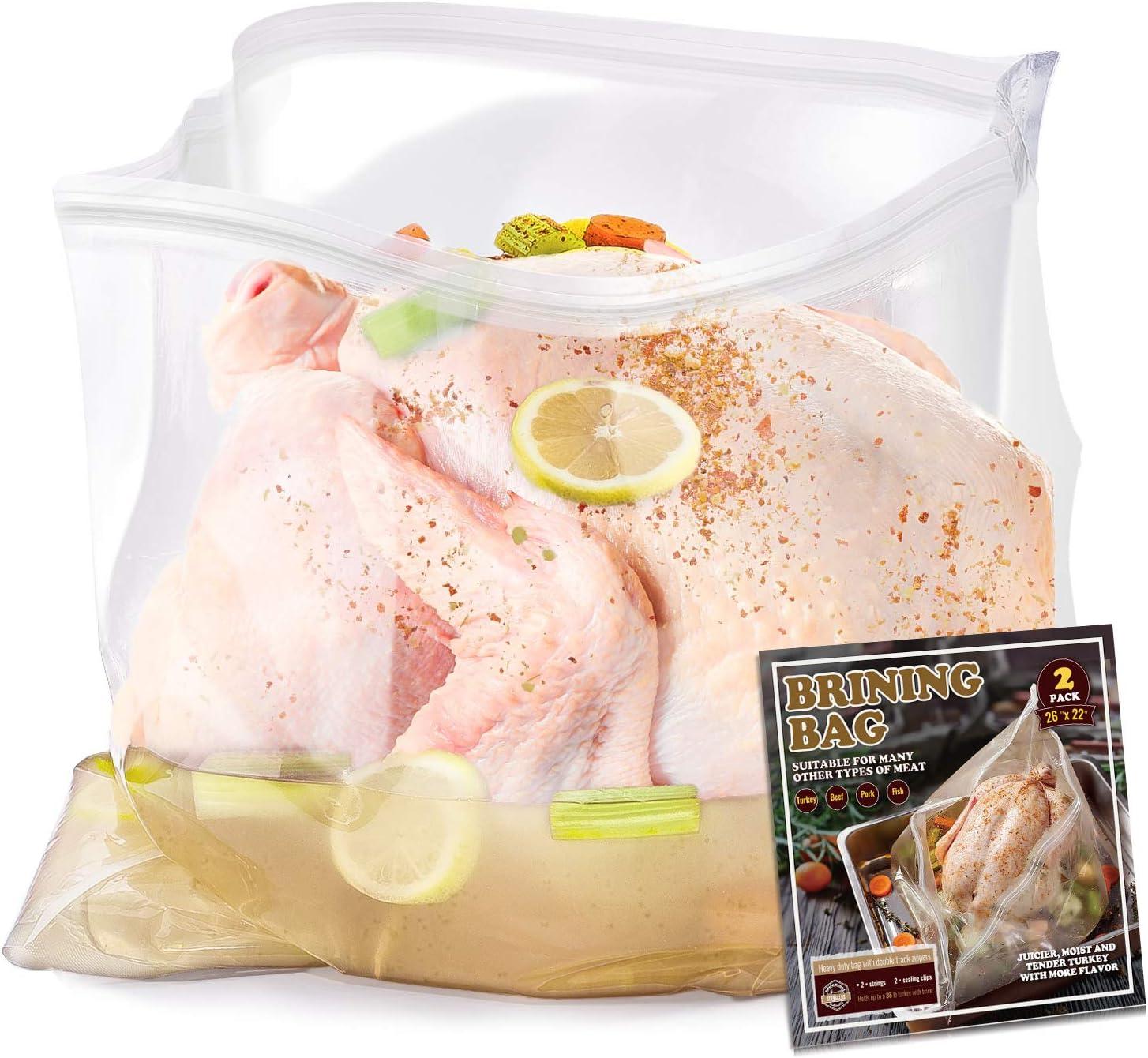 Double Track Zippers vs. 26"×22" Brining Bags: Tested for Holiday Use