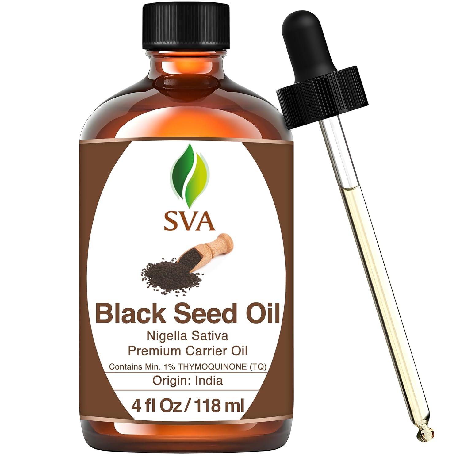 SVA Black Seed Oil Showdown: 100% Natural Cold Pressed for Skin Care