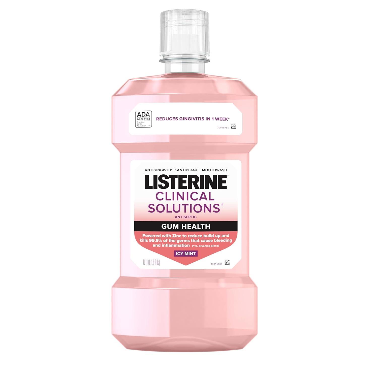 Listerine's 12-Week Gum Health Tested... versus Brushing Alone