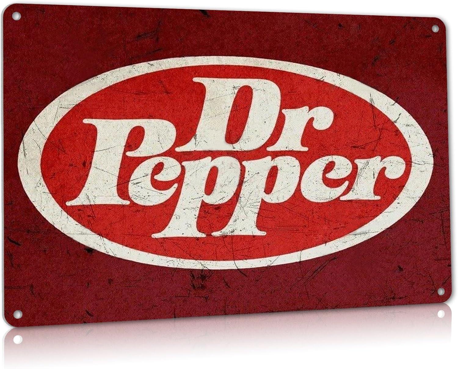 Showdown: Dr. Pepper Tin Signs Transform Home Decor