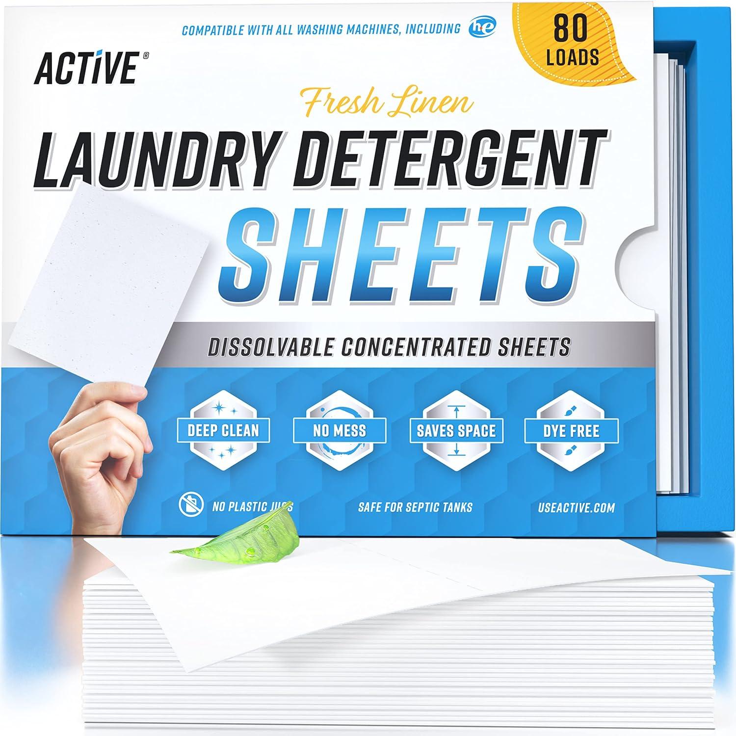 Eco Sheets Showdown: 80 Loads, Zero Waste, & Travel-Friendly Fresh Scent