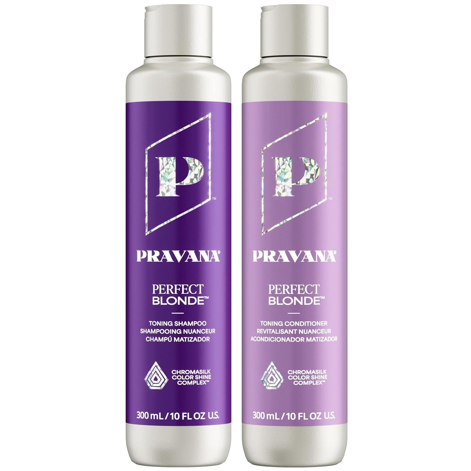 Pravana Purple Toning Shampoo: Surprising Shine & Protection (Vegan, Paraben-Free)
