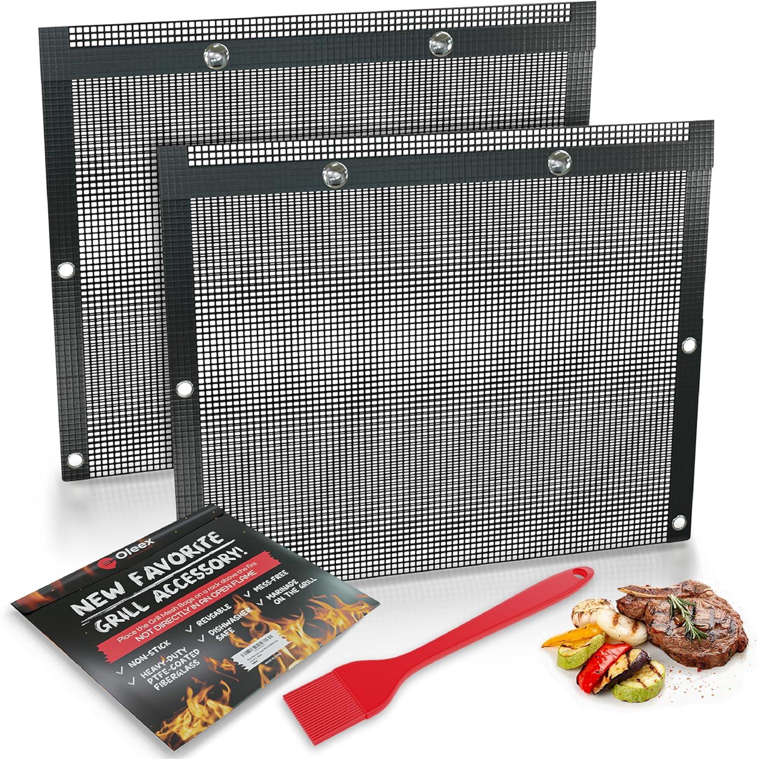 Surprising BBQ Use Case: Non-Stick Mesh Bags Cut Cleanup Time