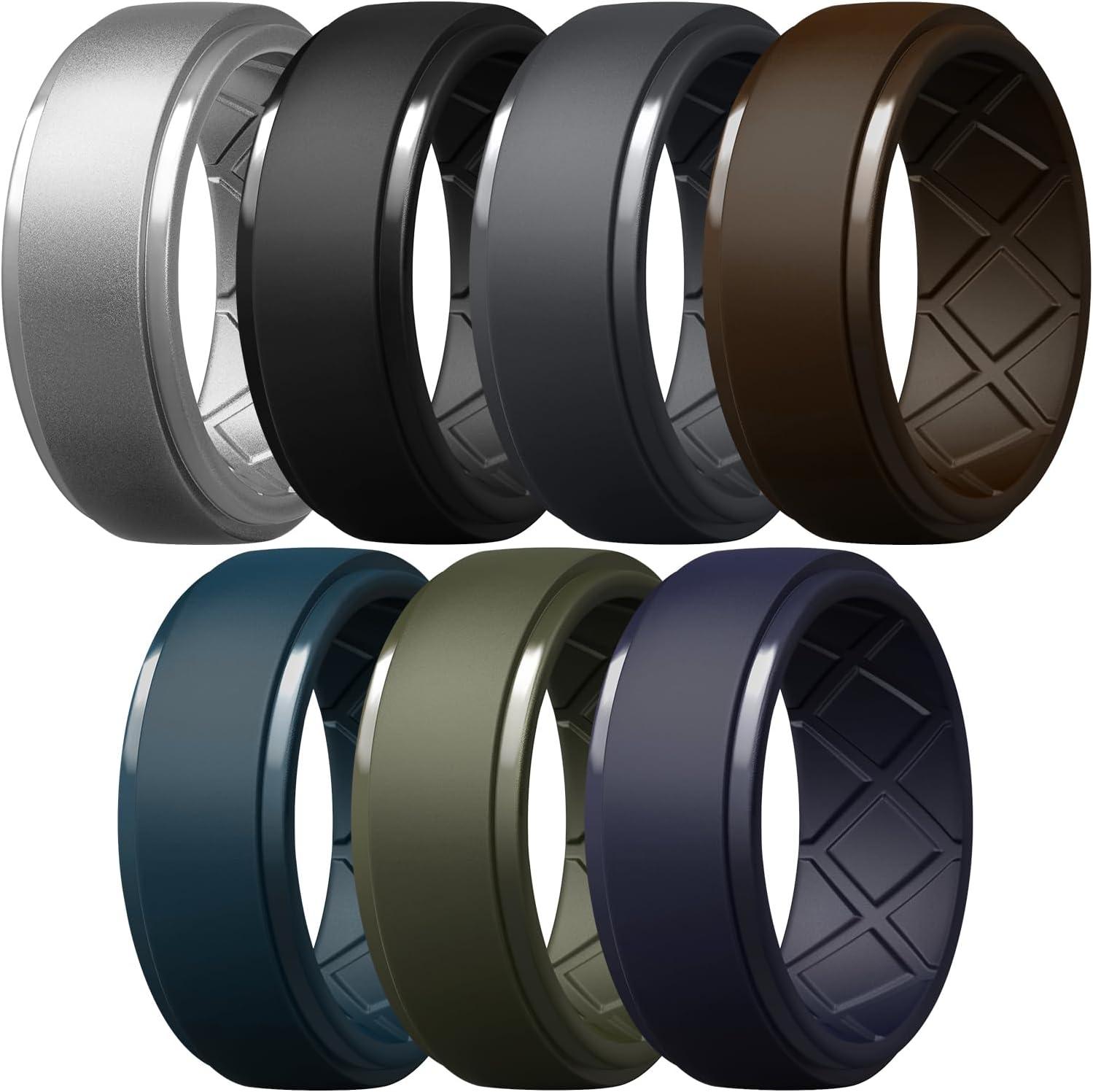 Egnaro 10mm Rubber Wedding Bands Tested: Workout vs Metal Durability