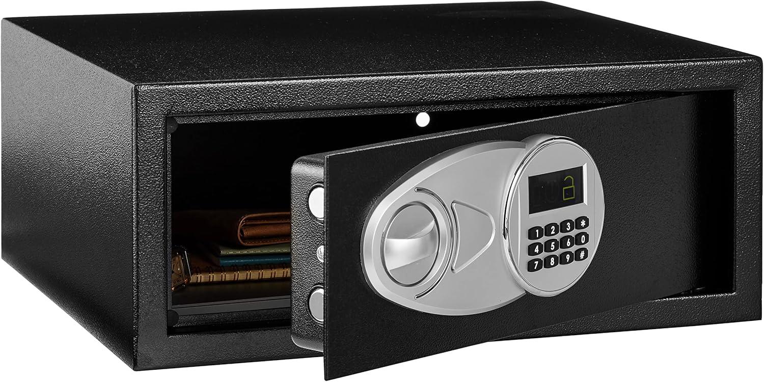 Surprising Storage Insight: Amazon Basics' Keypad Tested in a Compact Security Safe