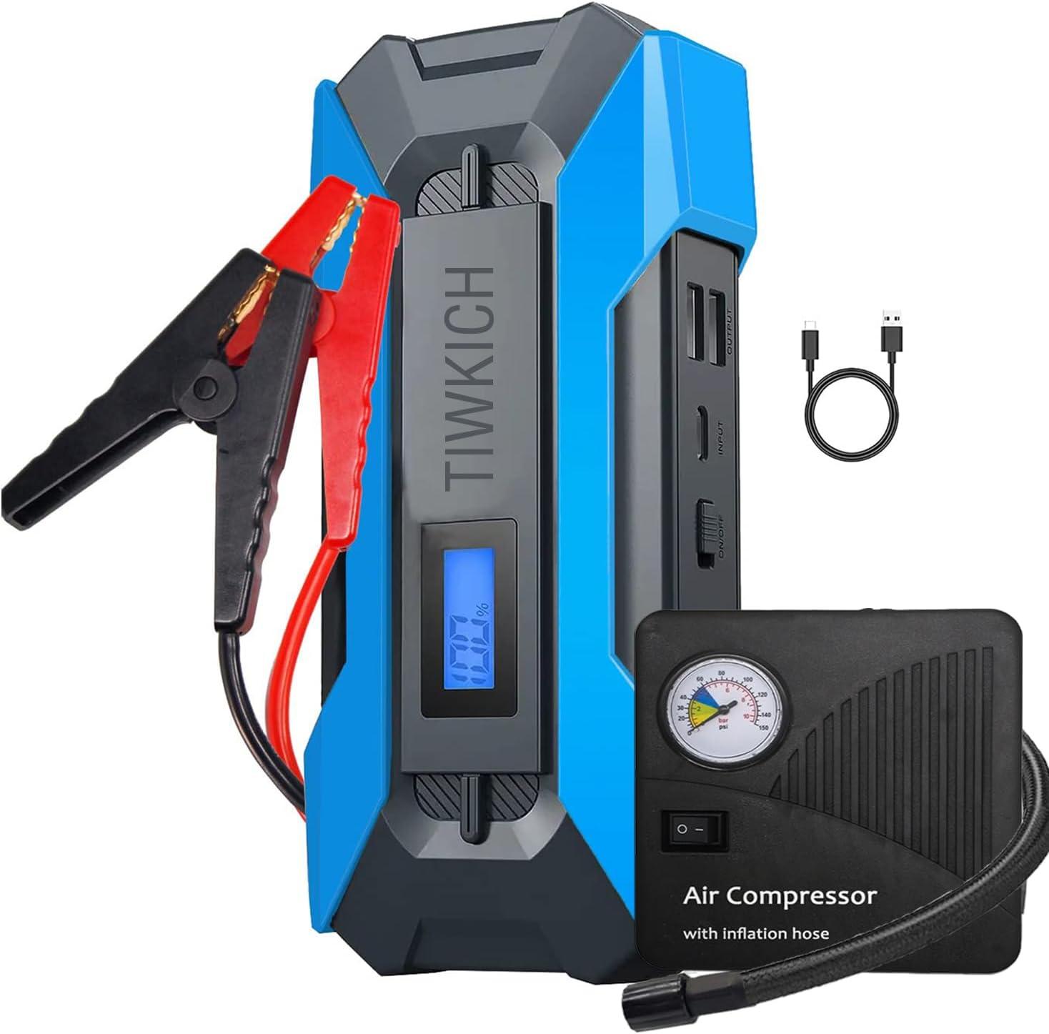 Surprising Car Accessory Showdown: Air Compressor, Air Pump, 10L Gas & 8L Diesel Charge