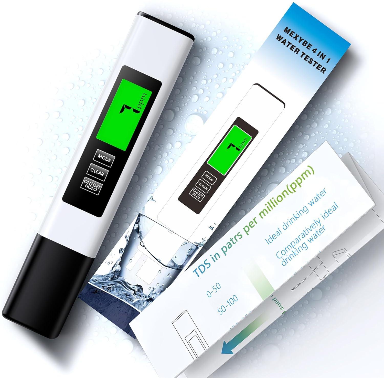 2025 4 In 1 TDS Meter Showdown: Accurate, Temp(°F), 0-9990ppm, Aquarium Use