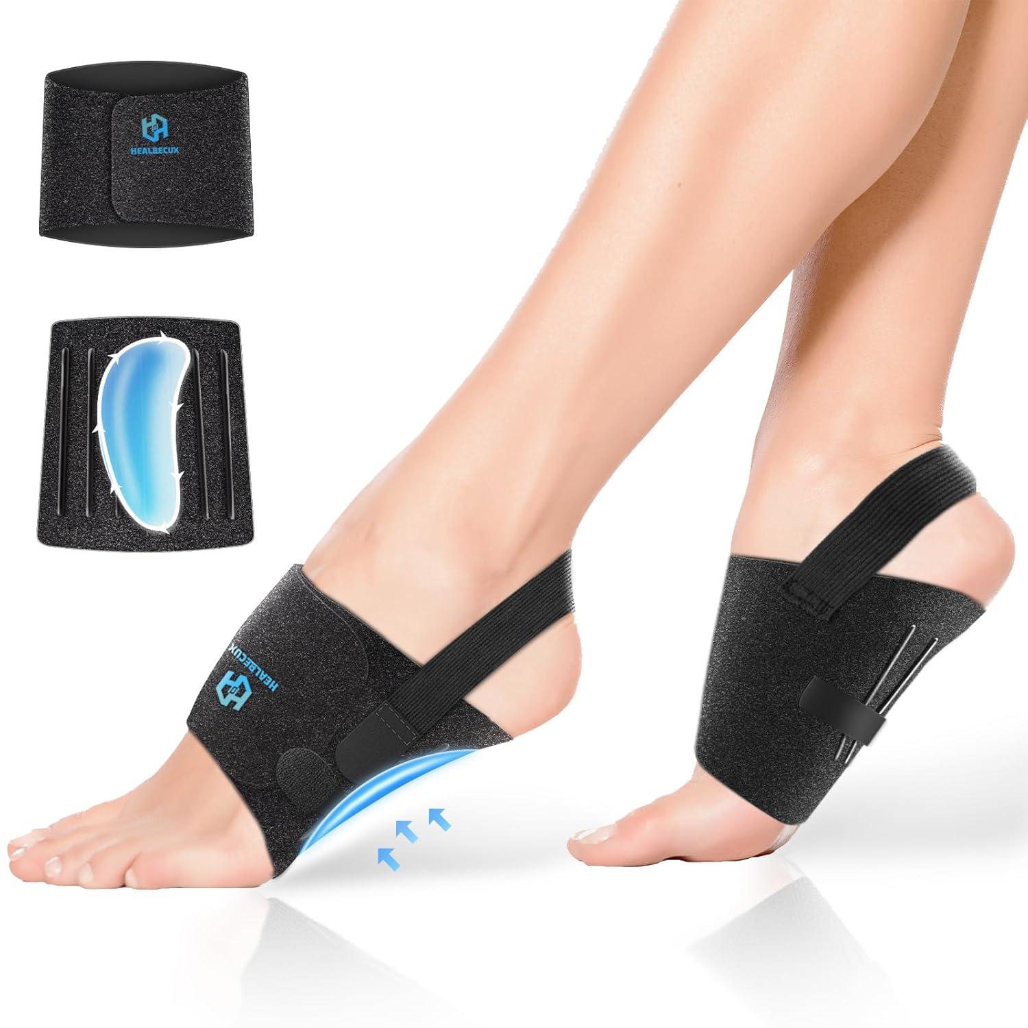 Foot Support Showdown: Tested for Flat Feet, Adjustable Compression, Gel Cushioning, Anti-Slip Tech