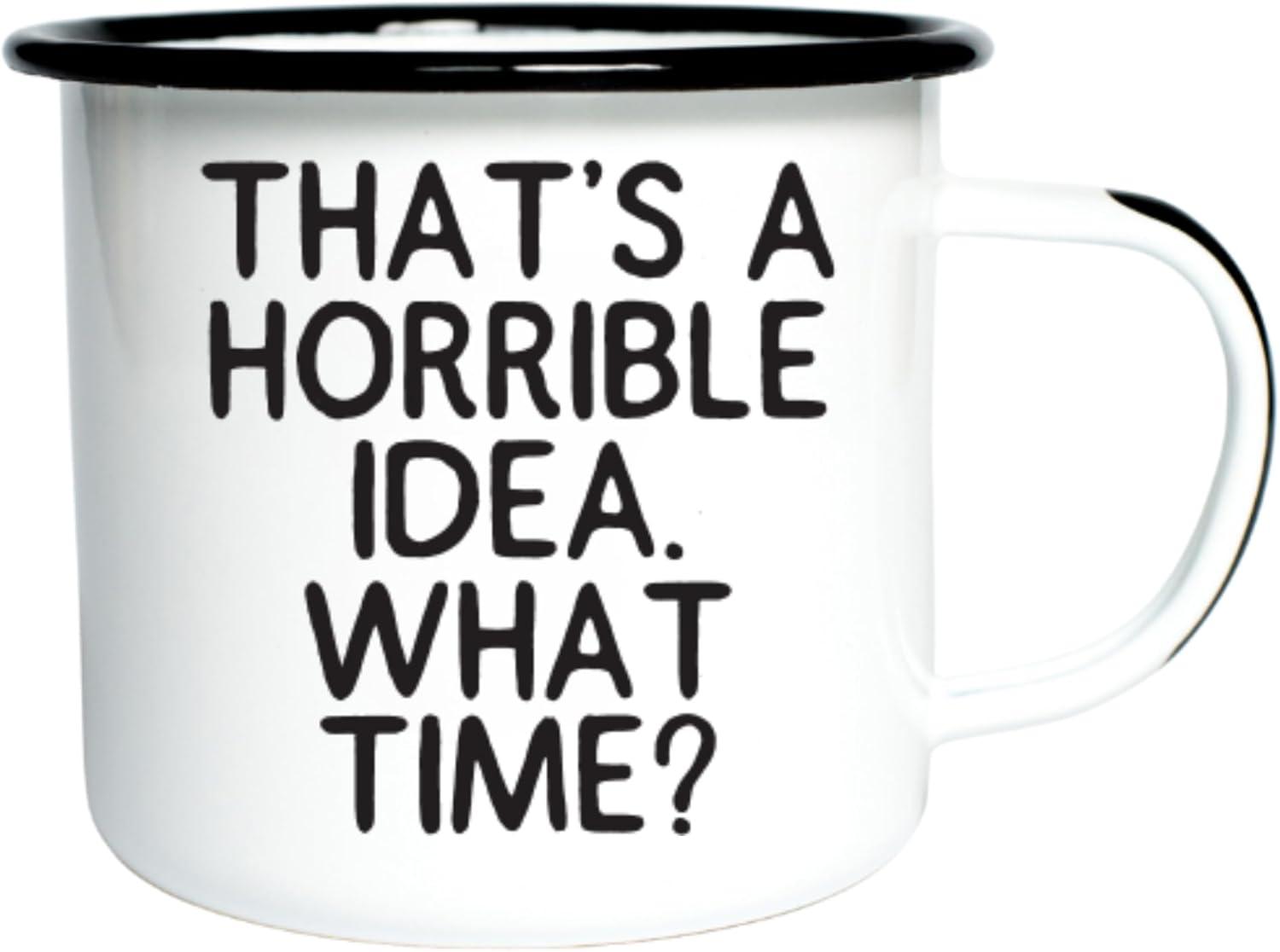 Surprising Whiskey Mug: Durable Enamel vs. Charred Wood for Camping