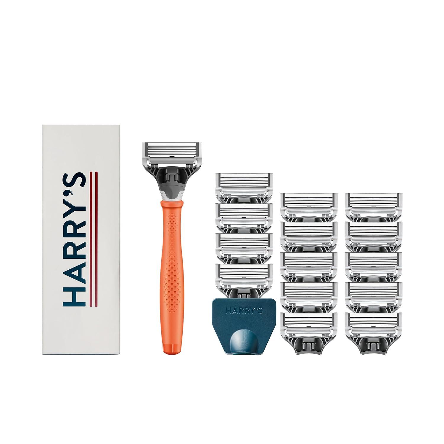Men's Razors Showdown: Harry's 15 Blades vs Gillette5's Lubrastrip for Comfort