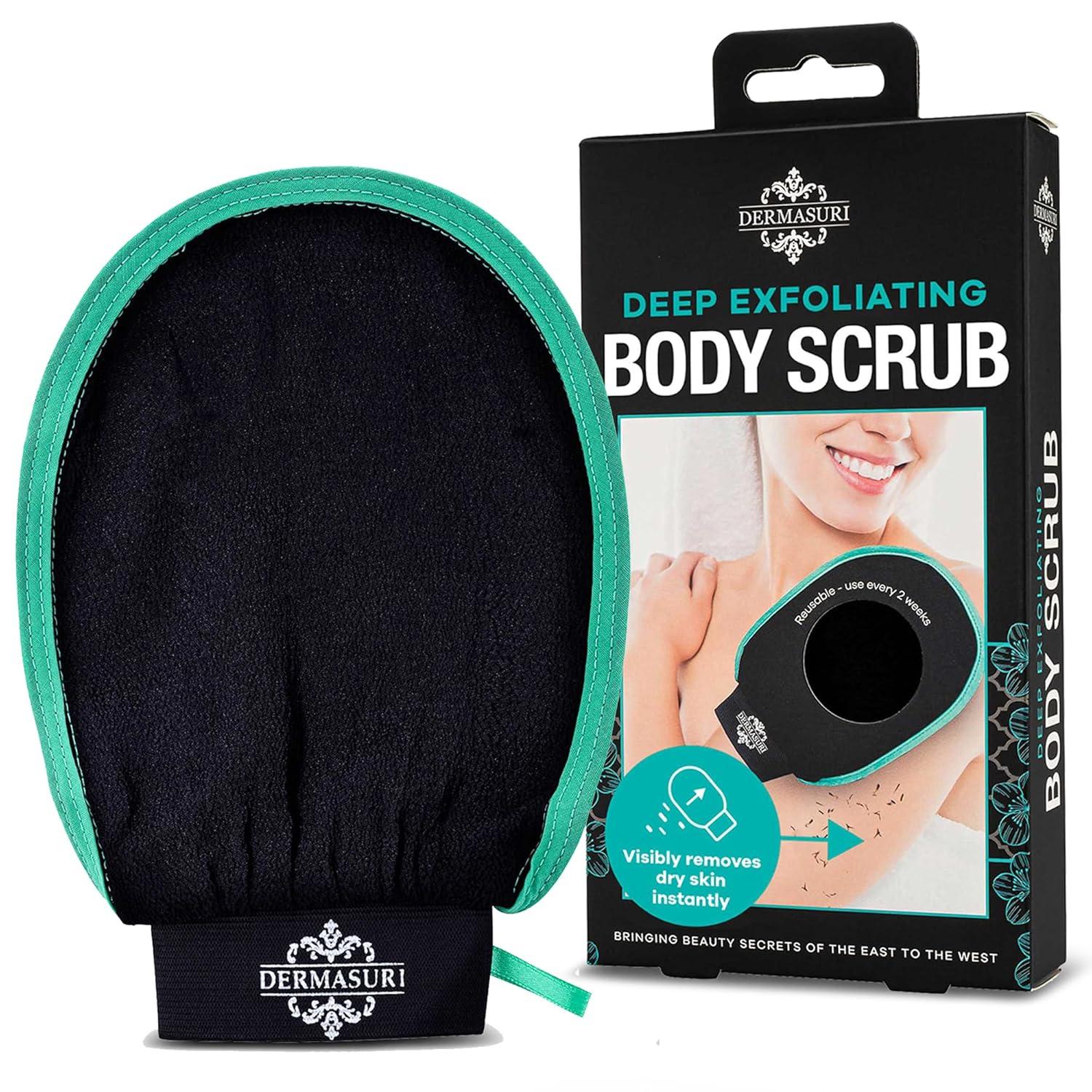 Shower Skincare Showdown: Derma's Deep Buff, Korean Tech, & Keratosis Relief (1 Pack)