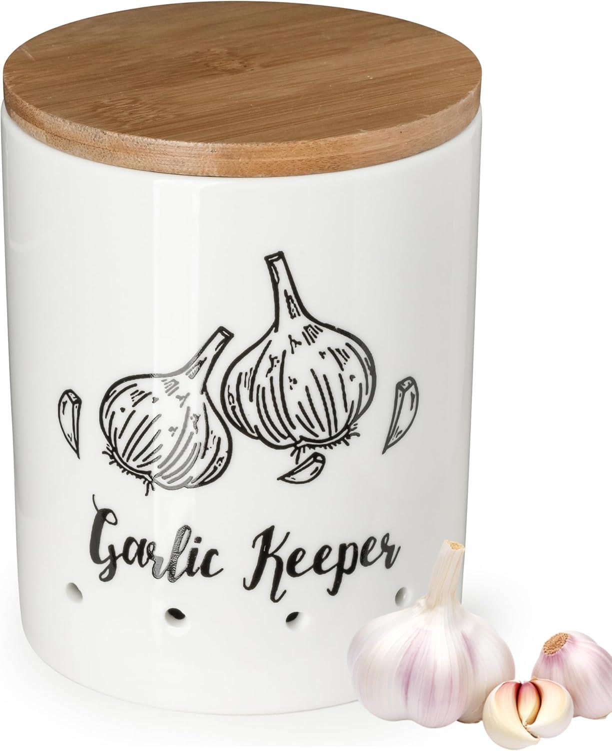 A Surprising Showdown: Garlic Jar Airtight Seal, Wooden Lid's Craft, Holder Ventilation