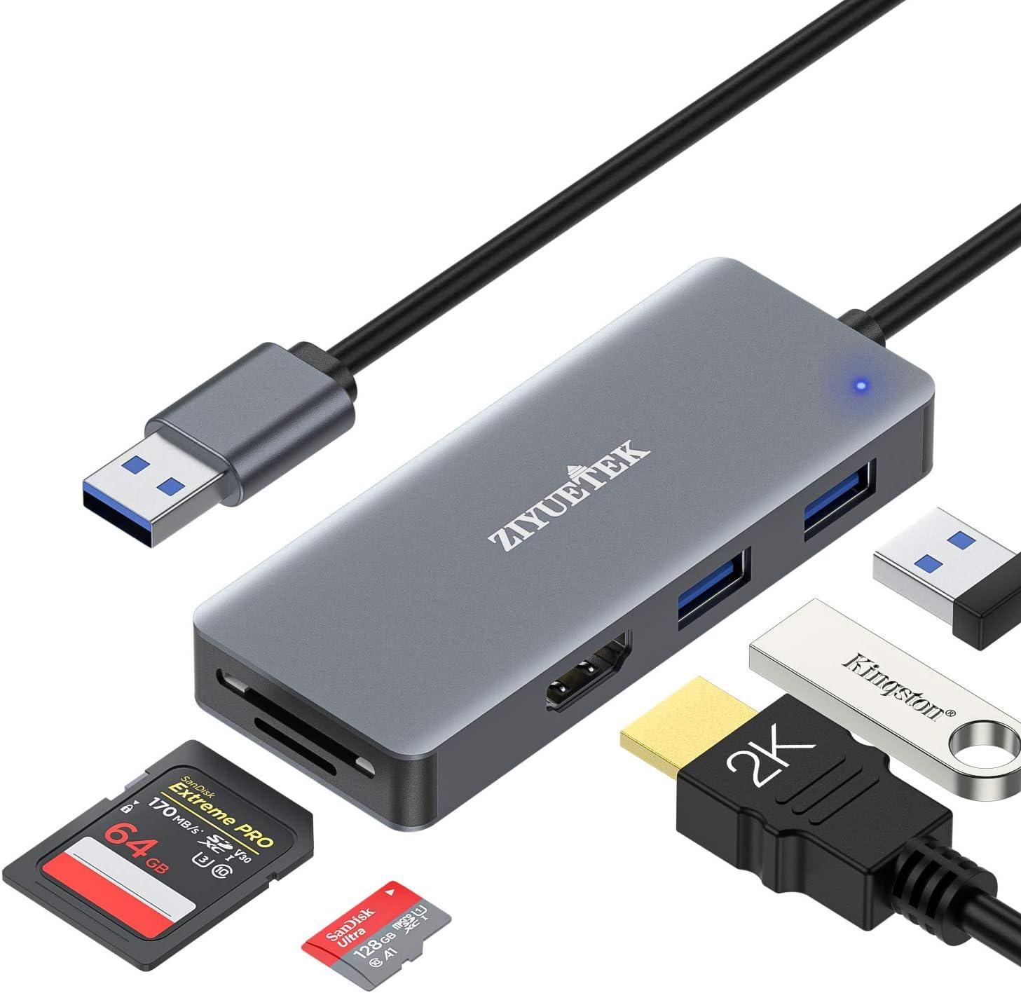 USB Showdown: HDMI 1080p Tested vs. 5-in-1 Hub's 2 Ports & SD (Windows/Mac)