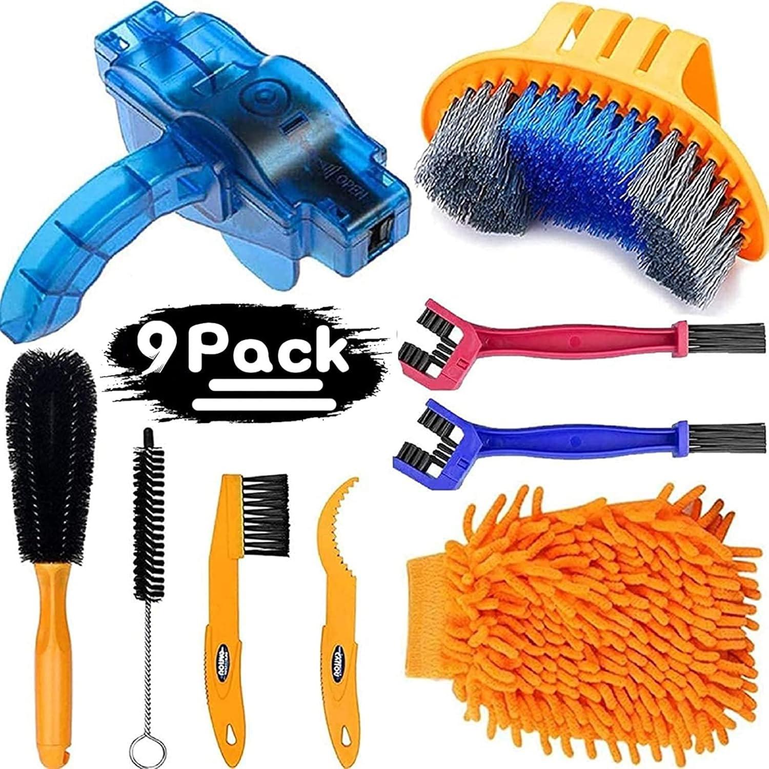 Bike Cleaning Kit (9pcs): Tested for All Ride Types, Surprising Multi-Use