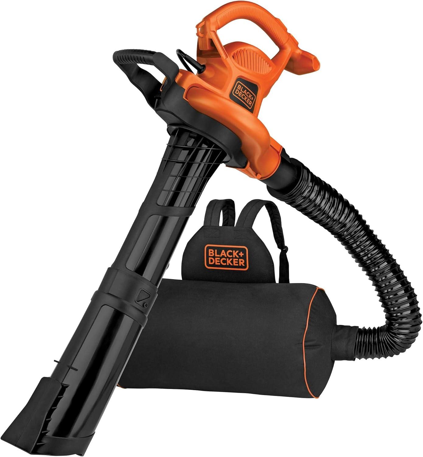 BLACK+DECKER 3-in-1 Autumn Showdown: 250 mph Airflow, Reusable Bag, 400 cfm Power?