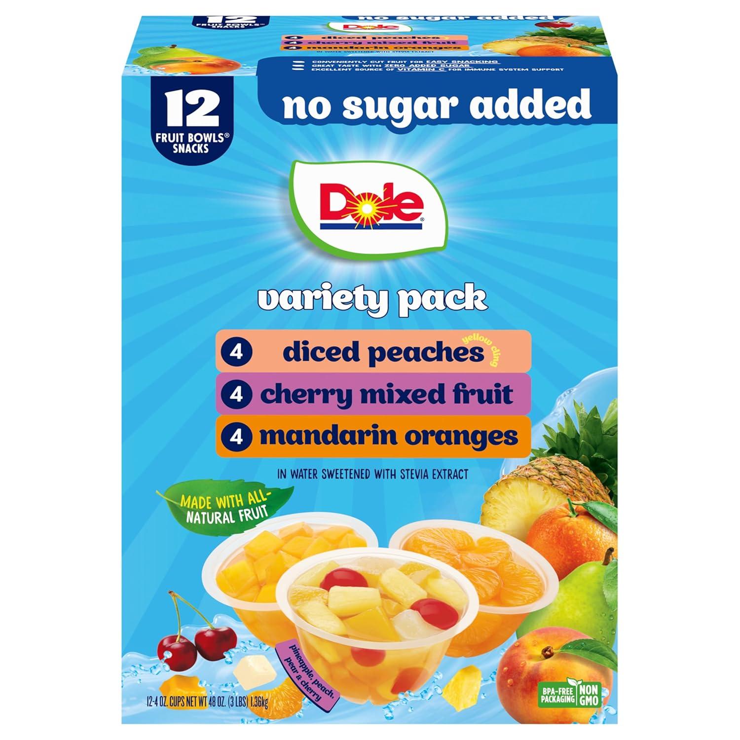 Fruit Bowl Snacks Showdown: Diced, Mandarin, Mixed... No Sugar Added