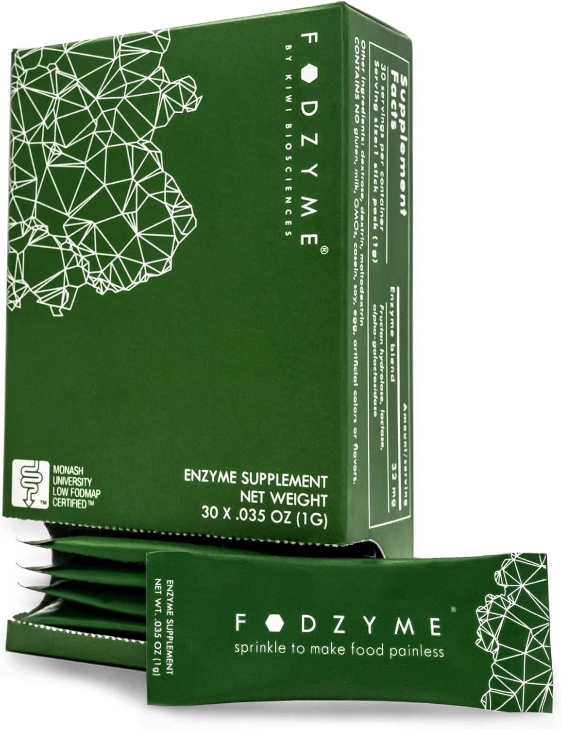 Tested FODZYME: Digestive Relief for Travel & FODMAPs