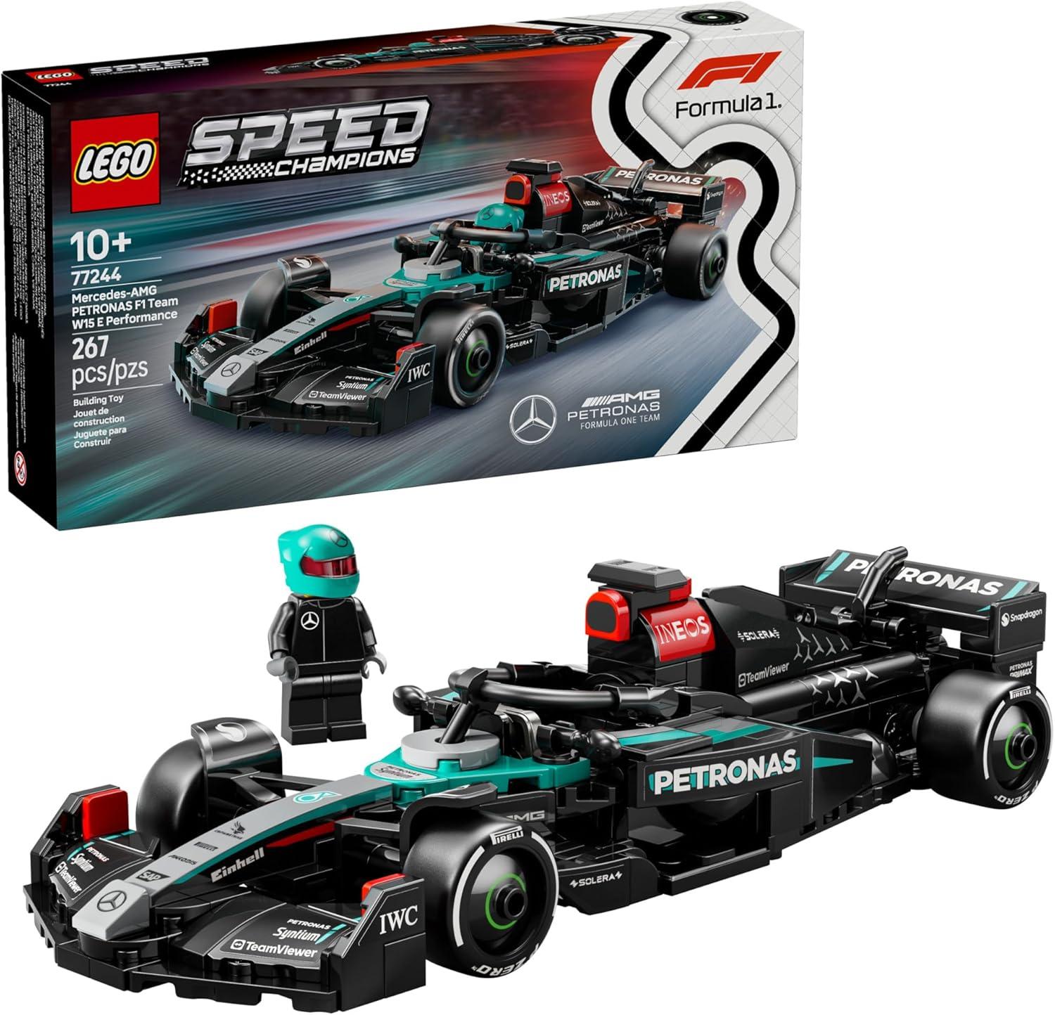 Showdown: LEGO Mercedes 1:1 Scale Toy Car (77244) for F1 Fans
