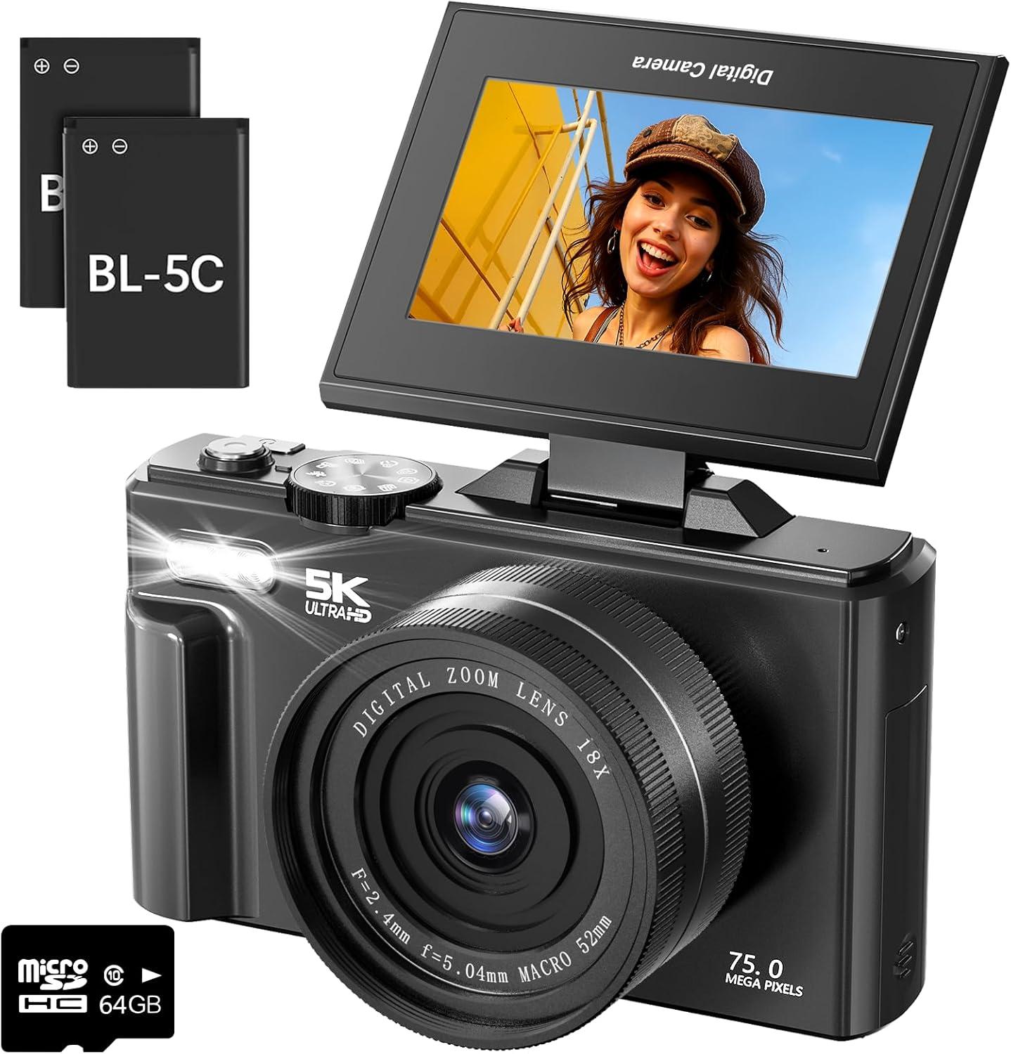 4K Vlog Camera Showdown: Flip Screen & Webcam Tested for Travelers