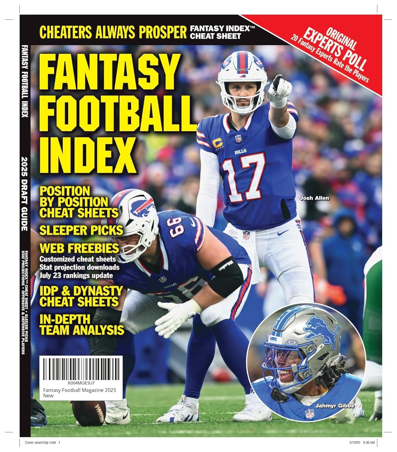 Surprising 2025 Fantasy Football Edge in Almanac Gold Edition