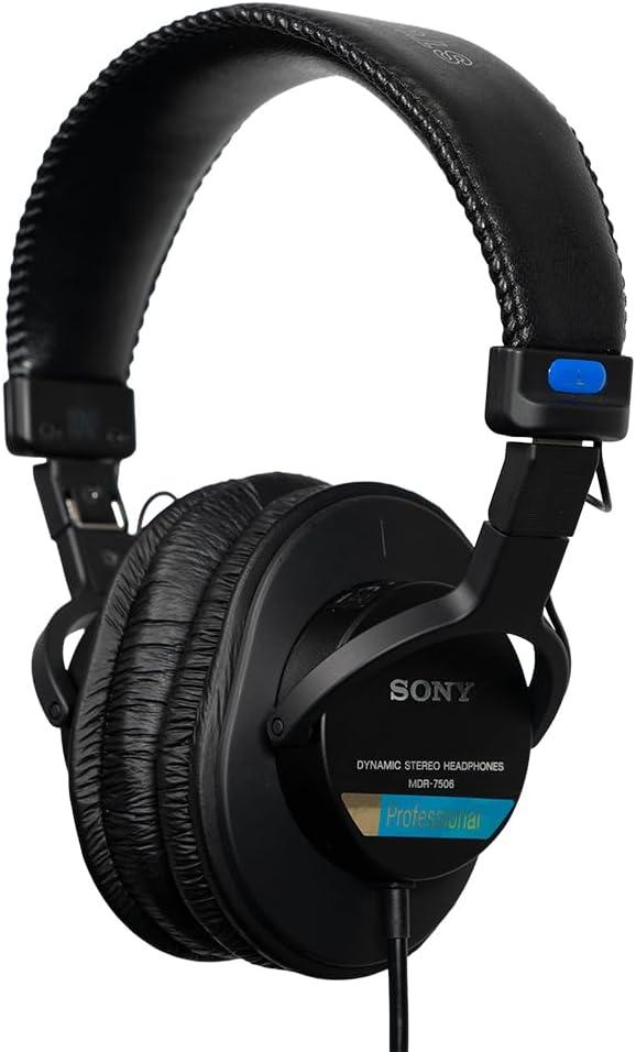 OneOdio vs Sony MDR7506 & ATH-M20x: Showdown of Studio Monitor Headphones with Shared Audio Port, Closed-Ear Design & 40mm Drivers