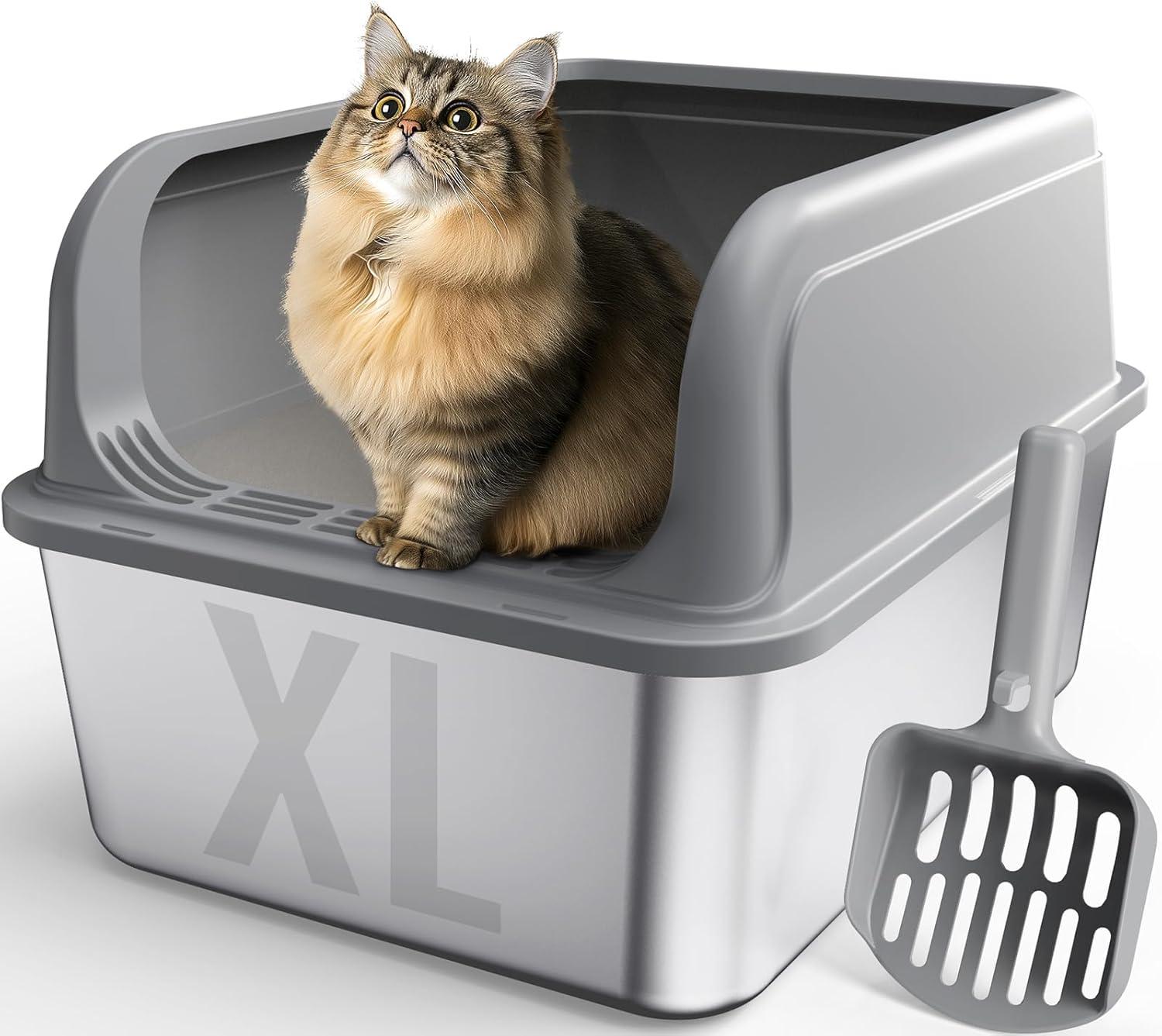 Stainless Steel Litter Box vs. Mat: Surprising Freshness & Spotless Floors